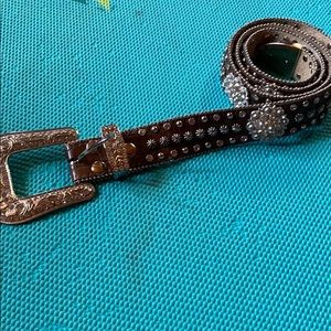 Rhinestone belt